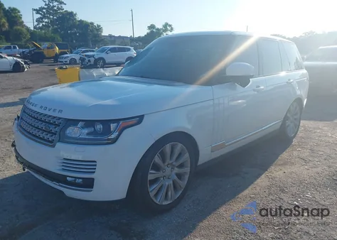 2017 Land Rover Range Rover 5.0L V8 Supercharged z USA, uszkodzony, nr VIN SALGS2FE6HA323295